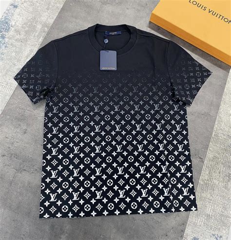 louis vuitton monogram dress shirt|louis vuitton black t shirt.